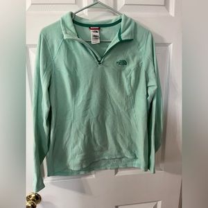 The North Face quarter zip fleece